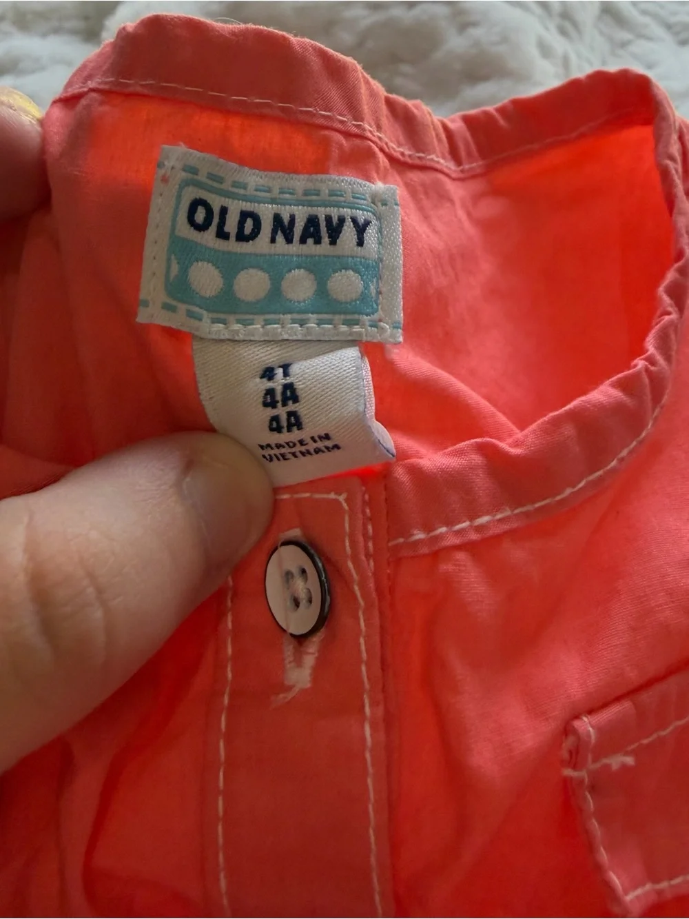 🍊 Old Navy Girls 4T Orange Tank Dress